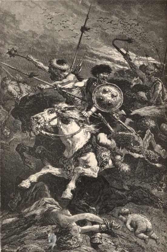 The Battle of Chalons.