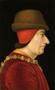 King Louis XI of France.