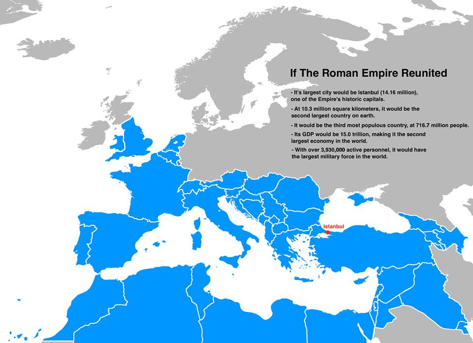 What if the Roman Empire was restored?