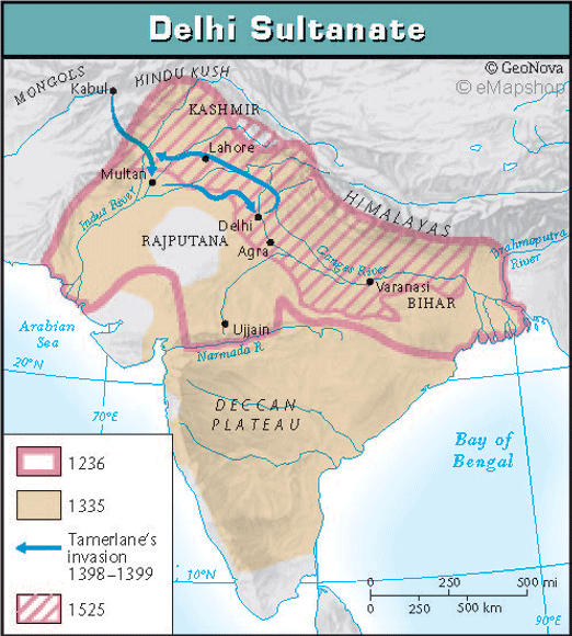 Delhi Sultanate.