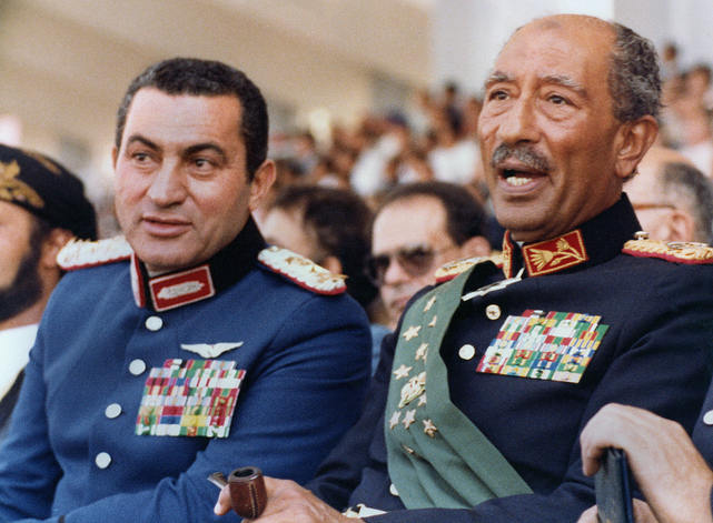 Mubarak and Sadat