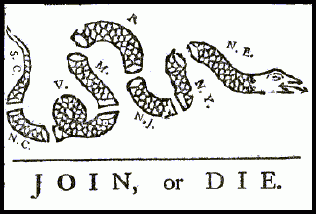 Join, or die.