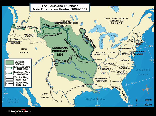 The Louisiana Purchase.