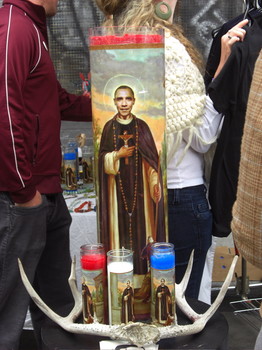 Obama votive candles.