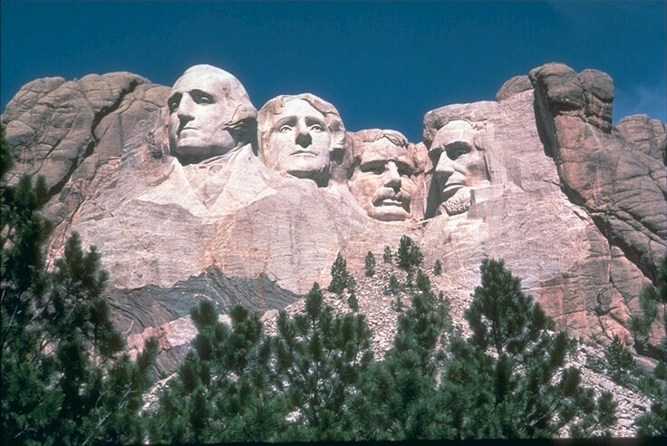 Mt. Rushmore.