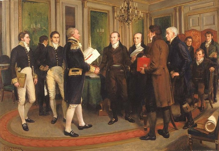 Treaty of Ghent.