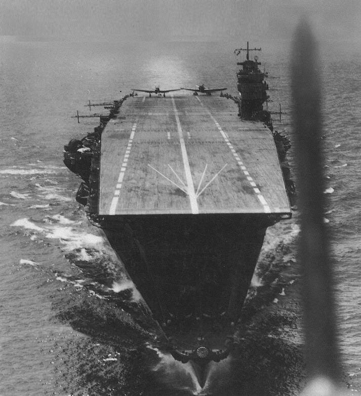 The Japanese fleet carrier Akagi.