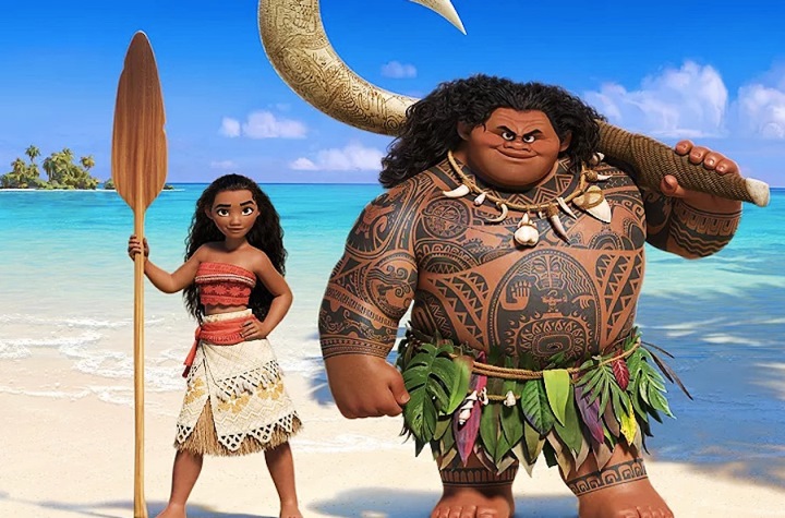 Moana & Maui.