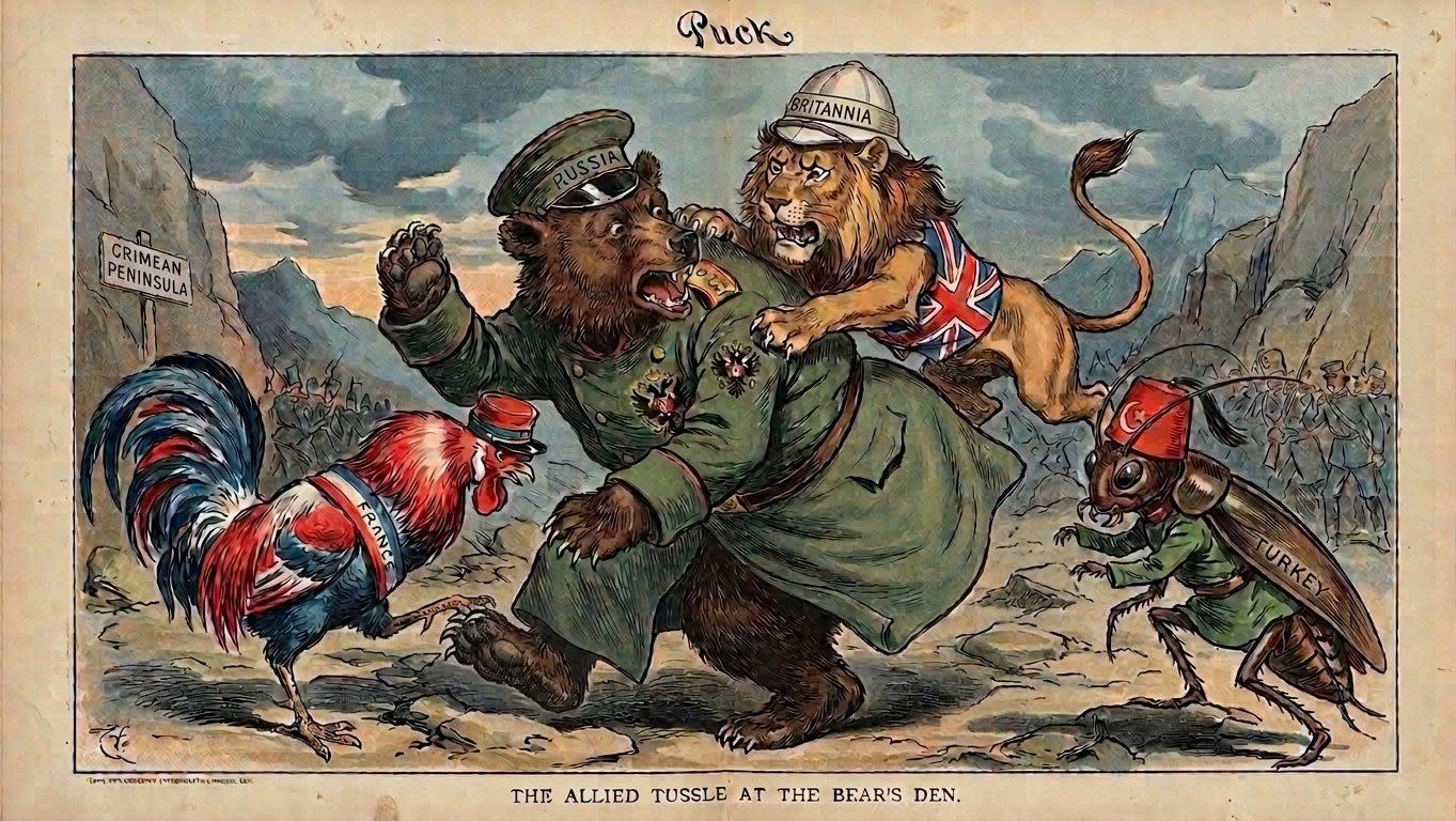 Crimean War cartoon.