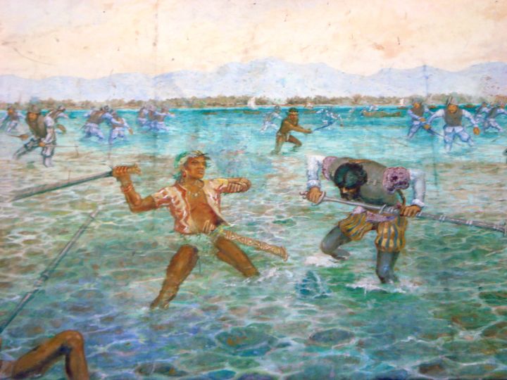 Mactan shrine painting